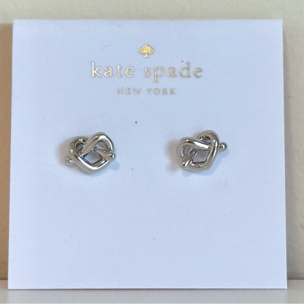 KATE SPADE • Love Me Knot Stud Earrings